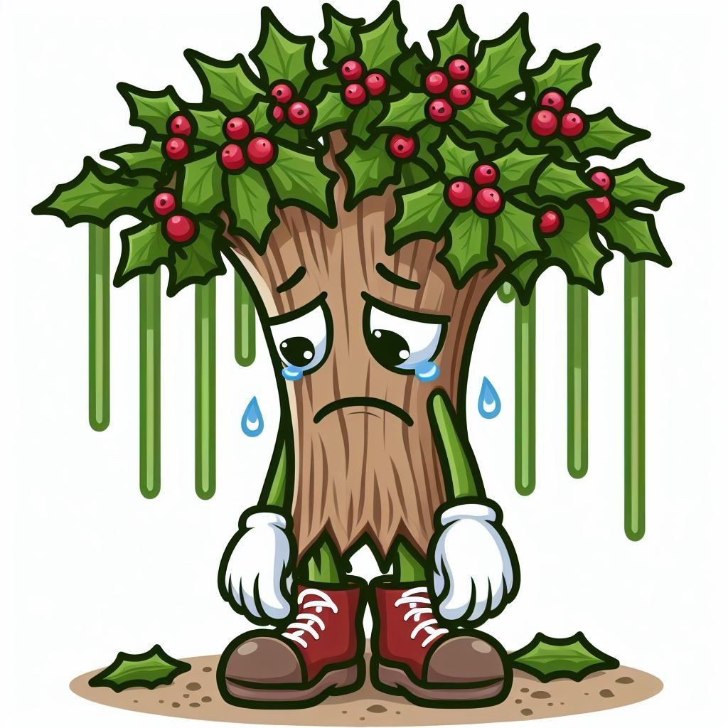 Jolly the Weeping Holly